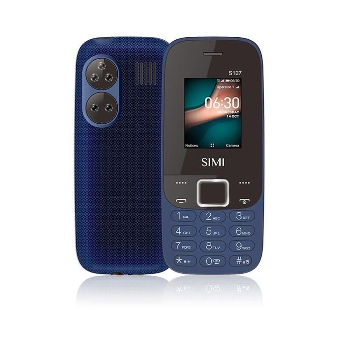 SIMI S127 1.77inch Feature Phone Dual SIM Card 1050mAh-32+32Mbit